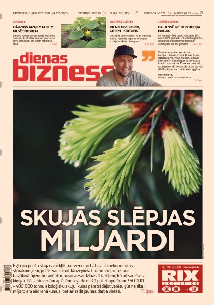 Dienas Bizness elektroniski 5.augusts, 2019 