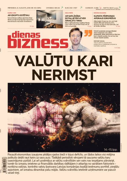 Dienas Bizness elektroniski 12.augusts, 2019