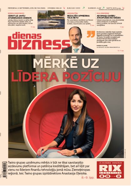  Dienas Bizness elektroniski 9.septembris, 2019