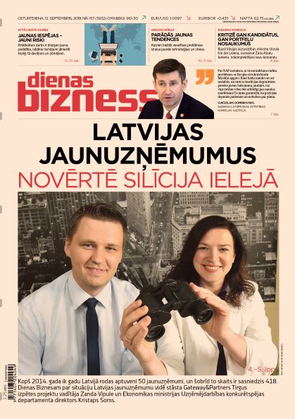 Dienas Bizness elektroniski 12.septembris, 2019