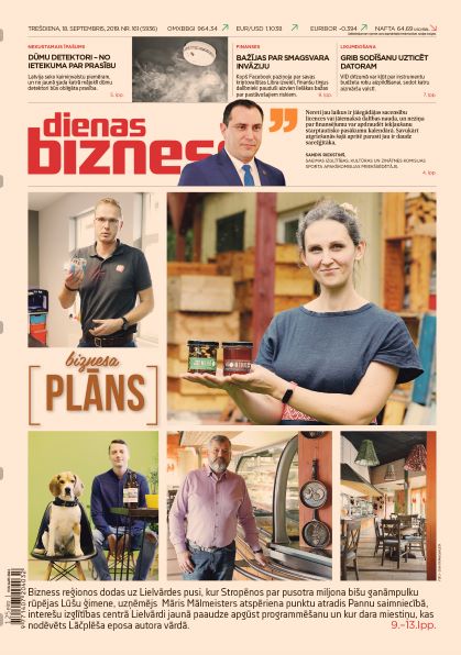 Dienas Bizness elektroniski 18.septembris, 2019 