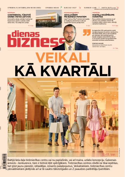  Dienas Bizness elektroniski 15.oktobris, 2019 