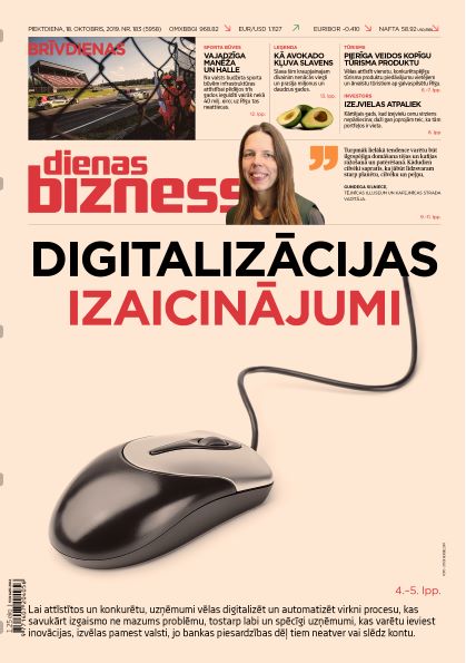 Dienas Bizness elektroniski 18.oktobris, 2019