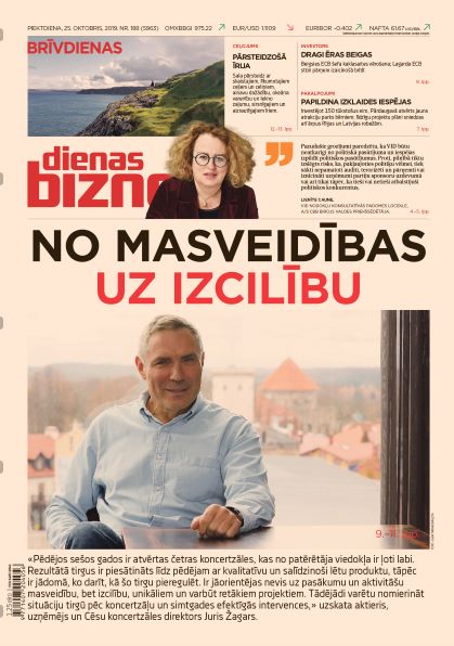 Dienas Bizness elektroniski 25.oktobris, 2019