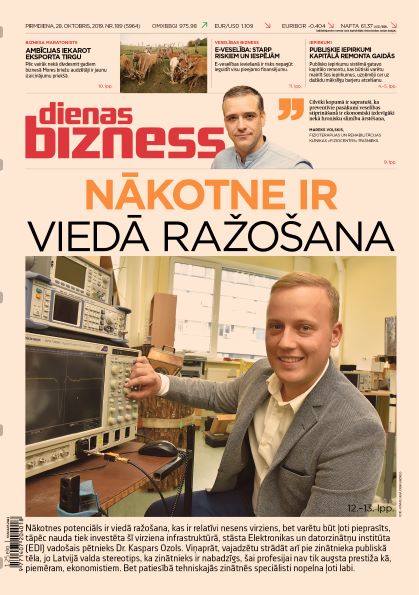 Dienas Bizness elektroniski 28.oktobris, 2019 