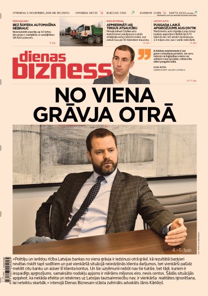 Dienas Bizness elektroniski 5.novembris, 2019 