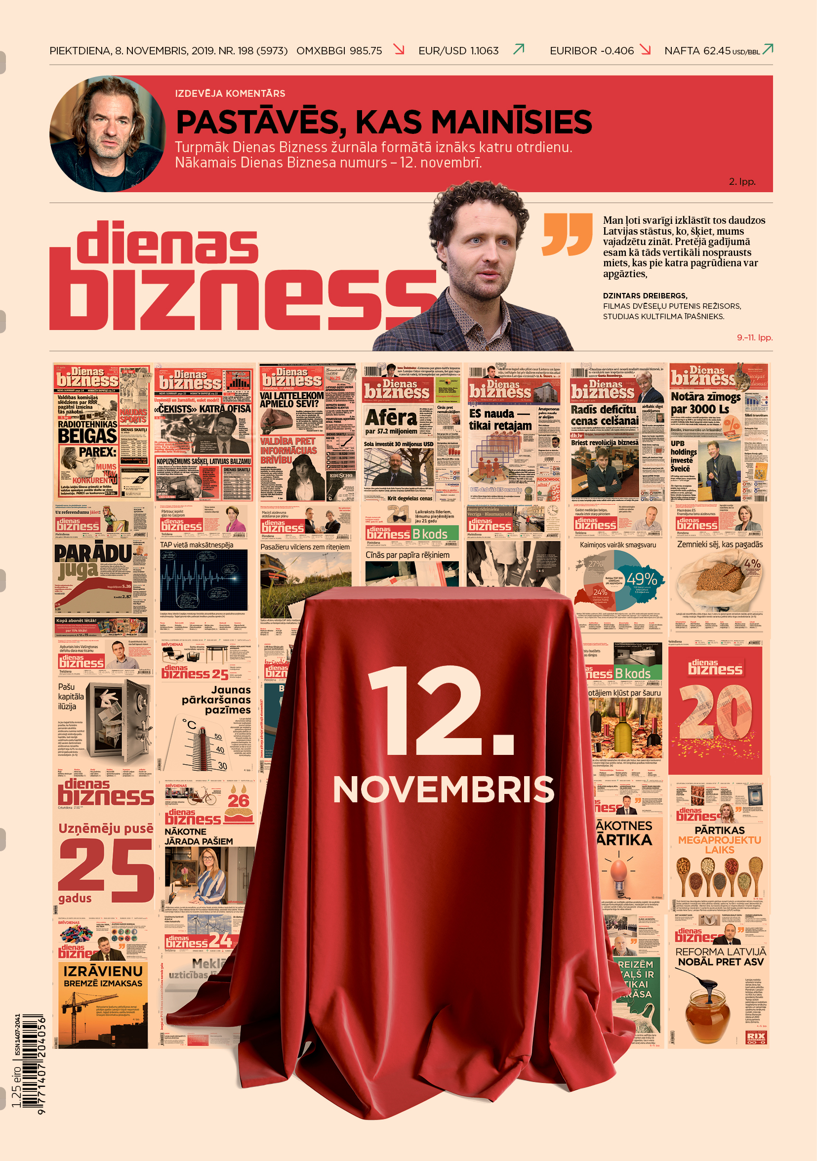 Dienas Bizness elektroniski 8.novembris, 2019 