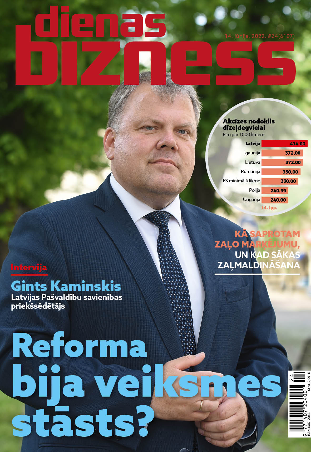 Dienas Bizness elektroniski 14.jūnijs, 2022