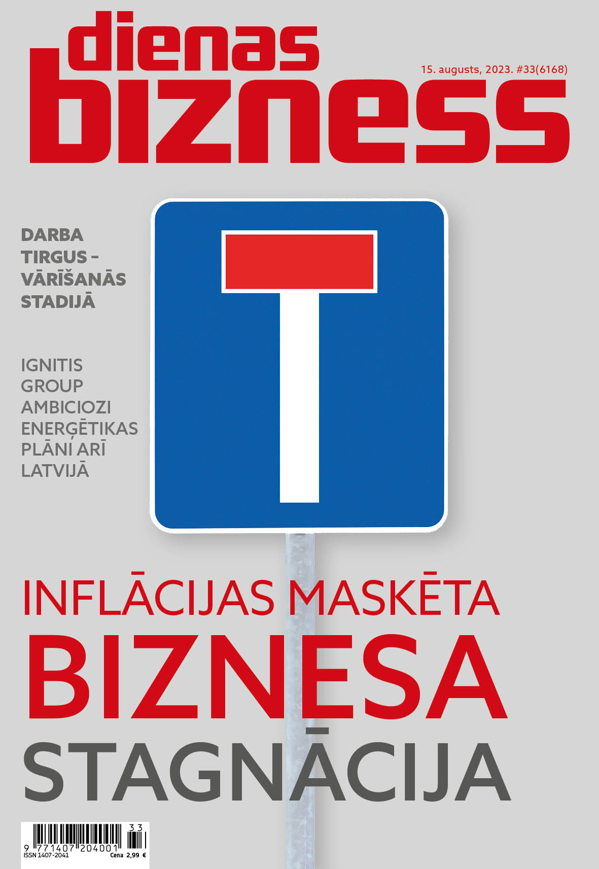 Dienas Bizness elektroniski 15. augusts, 2023