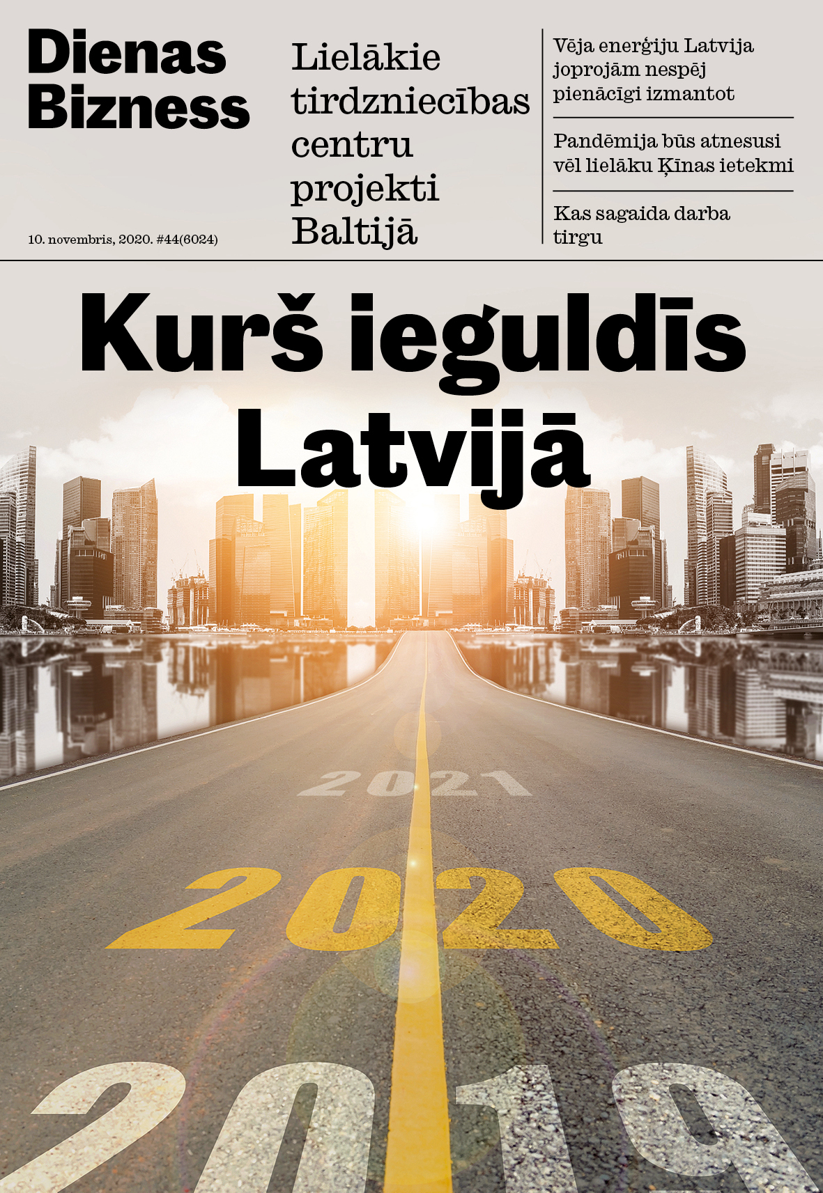 Dienas Bizness elektroniski 10.novembris, 2020