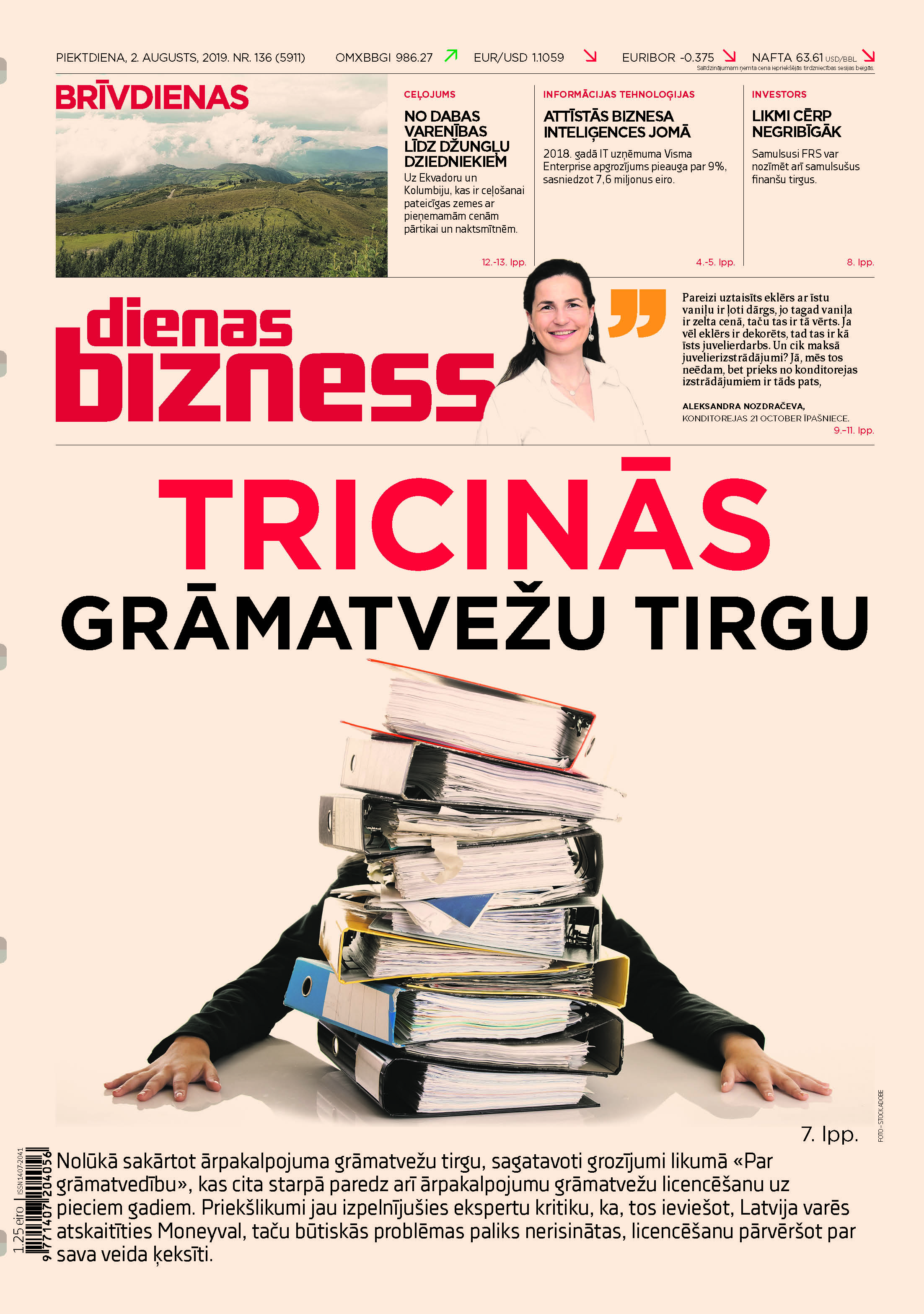 Dienas Bizness elektroniski 2.augusts, 2019 