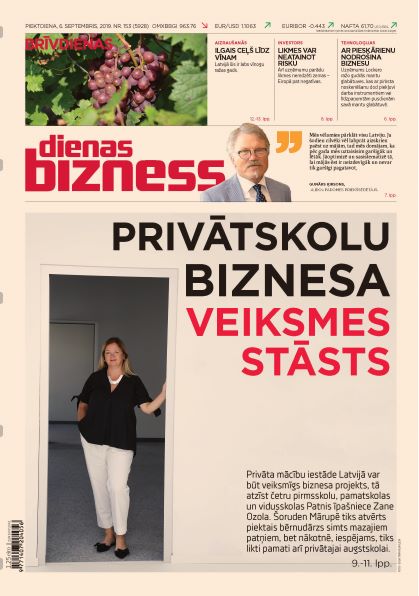 Dienas Bizness elektroniski 6.septembris, 2019