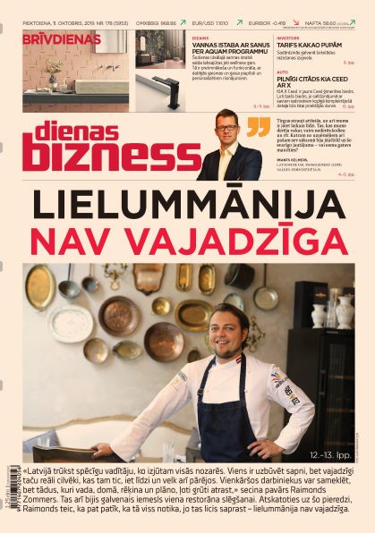  Dienas Bizness elektroniski 11.oktobris, 2019 