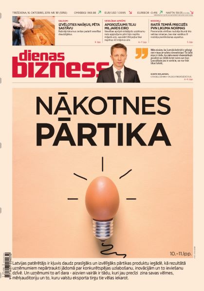 Dienas Bizness elektroniski 16.oktobris, 2019