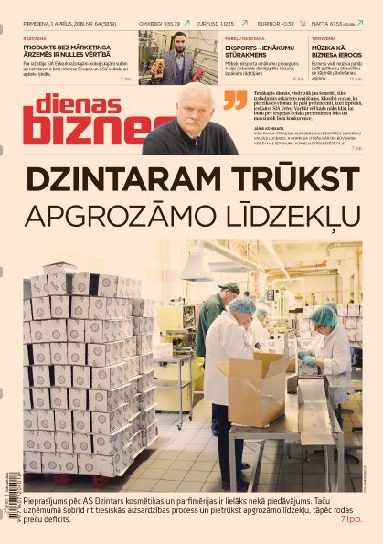 Dienas Bizness elektroniski 01.aprilis, 2019