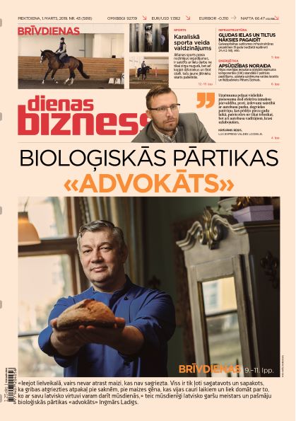 Dienas Bizness elektroniski 1.marts, 2019