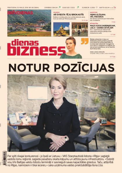 Dienas Bizness elektroniski 10.maijs, 2019