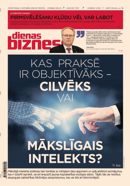 Dienas Bizness elektroniski 11.oktobris, 2018