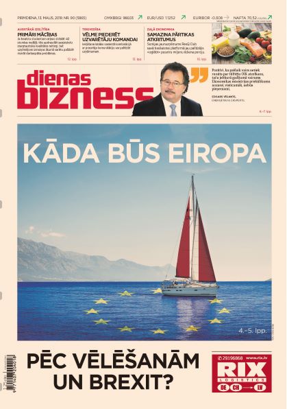 Dienas Bizness elektroniski 13.maijs, 2019