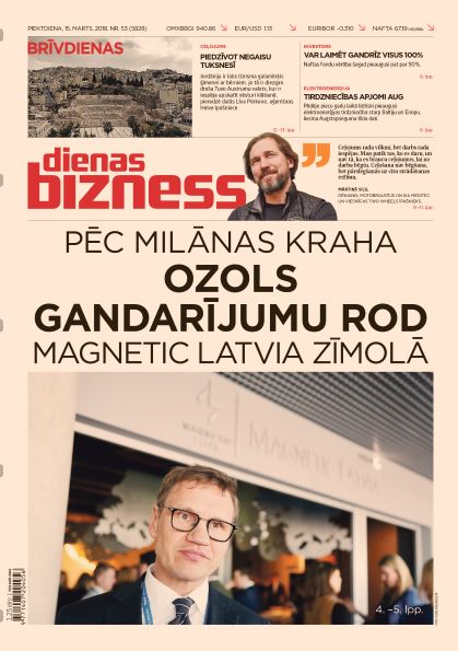 Dienas Bizness elektroniski 15.marts, 2019