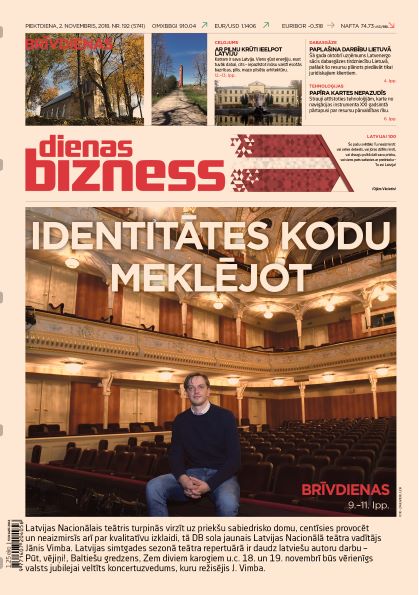 Dienas Bizness elektroniski 2.novembris, 2018