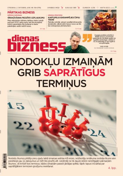 Dienas Bizness elektroniski 2.oktobris, 2018