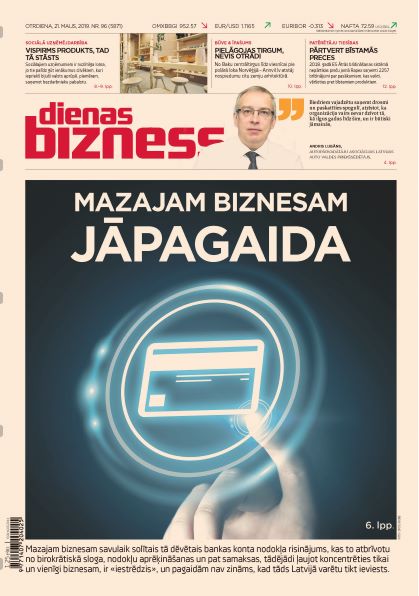 Dienas Bizness elektroniski 21.maijs, 2019