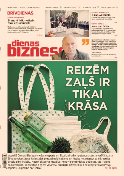 Dienas Bizness elektroniski 22.marts, 2019