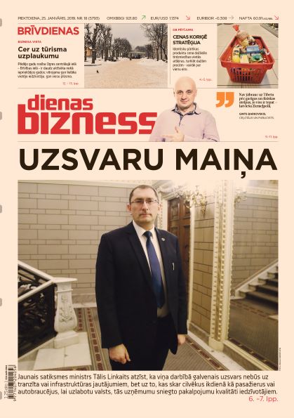 Dienas Bizness elektroniski 25.janvāris, 2019