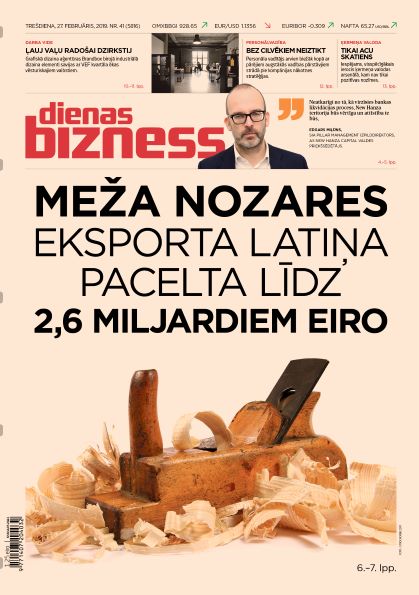 Dienas Bizness elektroniski 27.februāris, 2019