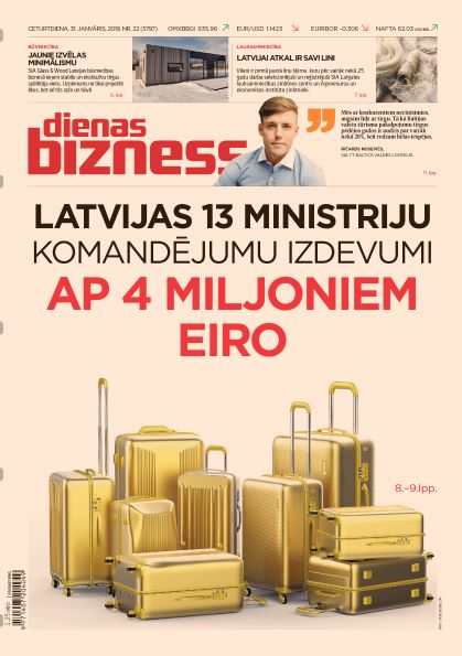 Dienas Bizness elektroniski 31.janvāris, 2019