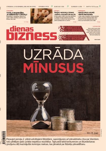 Dienas Bizness elektroniski 6.novembris, 2018