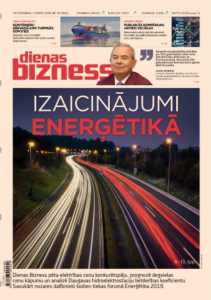 Dienas Bizness elektroniski 7.marts, 2019