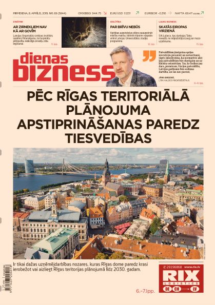 Dienas Bizness elektroniski 8.aprilis, 2019