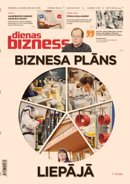 Dienas Bizness elektroniski 9.janvāris, 2019