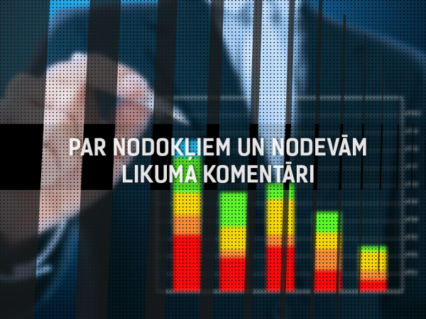 Likuma «Par nodokļiem un nodevām» komentāri