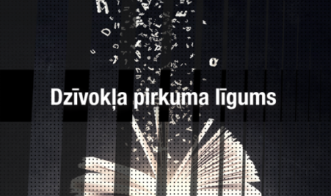 Dzī­vok­ļa pir­ku­ma lī­gums