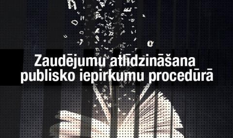 Zaudējumu atlīdzināšana publisko iepirkumu procedūrā